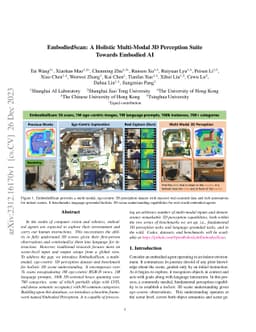 EmbodiedScan: A Holistic Multi-Modal 3D Perception Suite Towards
  Embodied AI