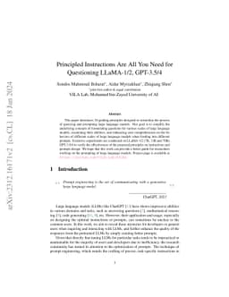 Principled Instructions Are All You Need for Questioning LLaMA-1/2,
  GPT-3.5/4
