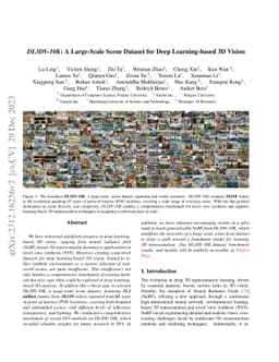 DL3DV-10K: A Large-Scale Scene Dataset for Deep Learning-based 3D Vision