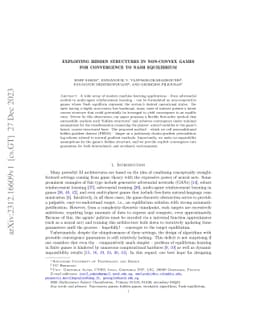 Exploiting hidden structures in non-convex games for convergence to Nash
  equilibrium
