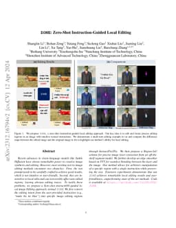 ZONE: Zero-Shot Instruction-Guided Local Editing