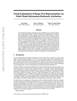 Visual Explanations of Image-Text Representations via Multi-Modal
  Information Bottleneck Attribution