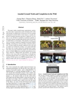 Amodal Ground Truth and Completion in the Wild