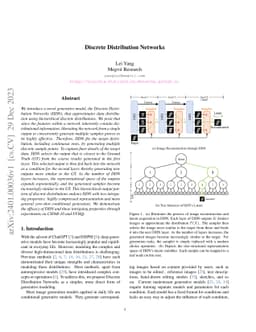 Discrete Distribution Networks