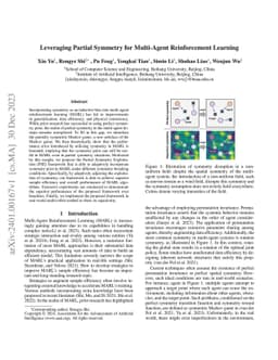 Leveraging Partial Symmetry for Multi-Agent Reinforcement Learning