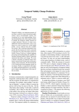 Temporal Validity Change Prediction