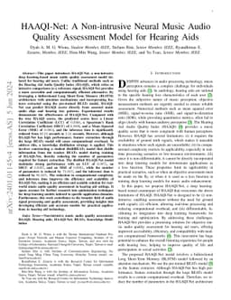HAAQI-Net: A Non-intrusive Neural Music Audio Quality Assessment Model for Hearing Aids