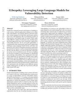 LLbezpeky: Leveraging Large Language Models for Vulnerability Detection