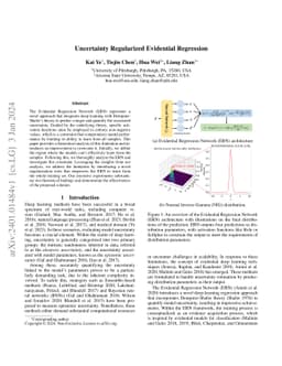 Uncertainty Regularized Evidential Regression