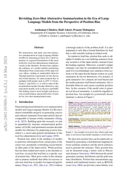 Revisiting Zero-Shot Abstractive Summarization in the Era of Large
  Language Models from the Perspective of Position Bias