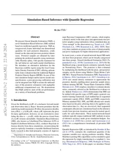 Simulation-Based Inference with Quantile Regression