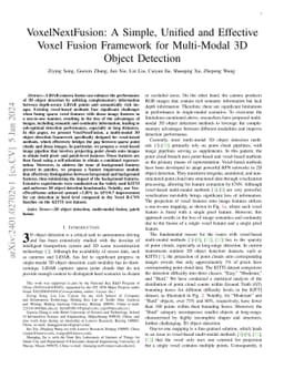 VoxelNextFusion: A Simple, Unified and Effective Voxel Fusion Framework for Multi-Modal 3D Object Detection