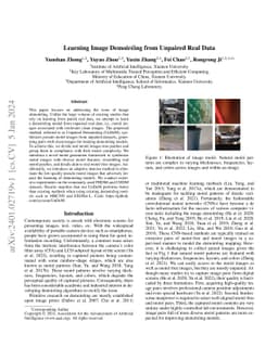 Learning Image Demoireing from Unpaired Real Data