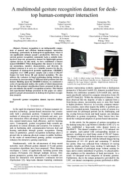 A multimodal gesture recognition dataset for desktop human-computer
  interaction