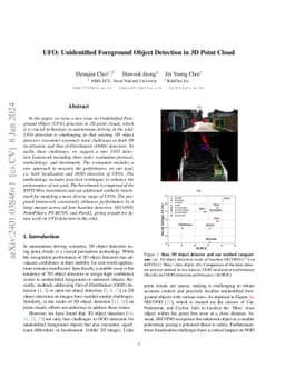 UFO: Unidentified Foreground Object Detection in 3D Point Cloud