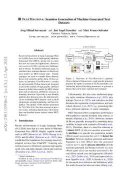 TextMachina: Seamless Generation of Machine-Generated Text Datasets