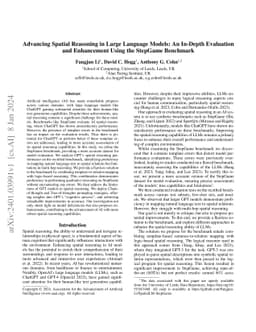 Advancing Spatial Reasoning in Large Language Models: An In-Depth
  Evaluation and Enhancement Using the StepGame Benchmark