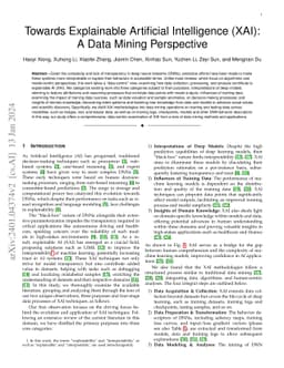 Towards Explainable Artificial Intelligence (XAI): A Data Mining
  Perspective