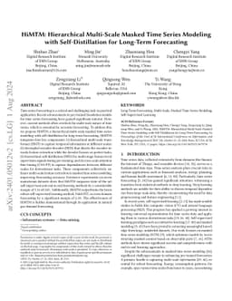 HiMTM: Hierarchical Multi-Scale Masked Time Series Modeling for
  Long-Term Forecasting