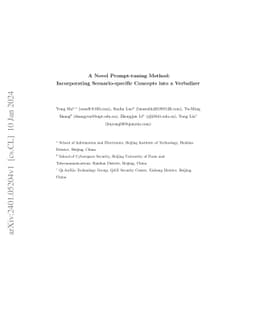 A Novel Prompt-tuning Method: Incorporating Scenario-specific Concepts
  into a Verbalizer