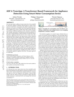 ADF & TransApp: A Transformer-Based Framework for Appliance Detection
  Using Smart Meter Consumption Series