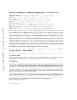 Self-supervised Learning for Electroencephalogram: A Systematic Survey