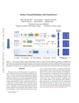 Surface Normal Estimation with Transformers