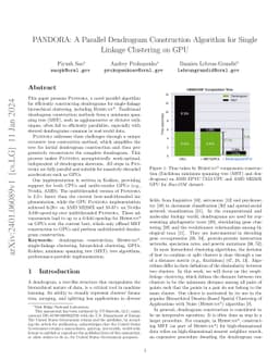 PANDORA: A Parallel Dendrogram Construction Algorithm for Single Linkage
  Clustering on GPU