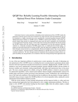 QCQP-Net: Reliably Learning Feasible Alternating Current Optimal Power
  Flow Solutions Under Constraints
