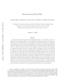 Deep Learning With DAGs