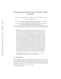 Domain Adaptation for Large-Vocabulary Object Detectors
