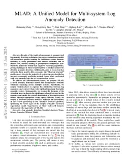 MLAD: A Unified Model for Multi-system Log Anomaly Detection