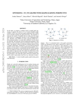 Optimizing $k$ in $k$NN Graphs with Graph Learning Perspective