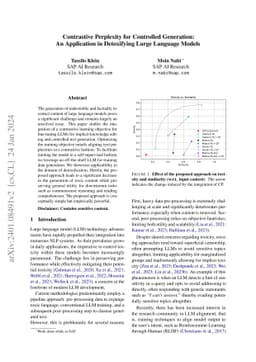 Contrastive Perplexity for Controlled Generation: An Application in
  Detoxifying Large Language Models