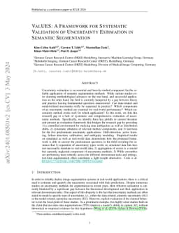 ValUES: A Framework for Systematic Validation of Uncertainty Estimation
  in Semantic Segmentation