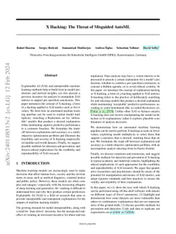 X Hacking: The Threat of Misguided AutoML