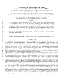 The weird and the wonderful in our Solar System: Searching for
  serendipity in the Legacy Survey of Space and Time