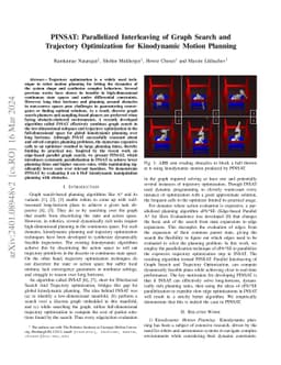 PINSAT: Parallelized Interleaving of Graph Search and Trajectory
  Optimization for Kinodynamic Motion Planning