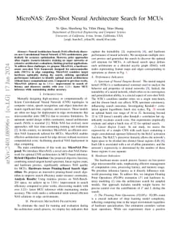 MicroNAS: Zero-Shot Neural Architecture Search for MCUs
