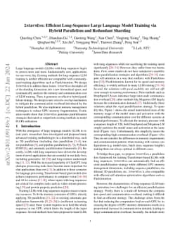 InternEvo: Efficient Long-sequence Large Language Model Training via
  Hybrid Parallelism and Redundant Sharding
