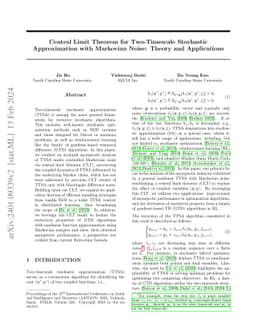 Central Limit Theorem for Two-Timescale Stochastic Approximation with
  Markovian Noise: Theory and Applications