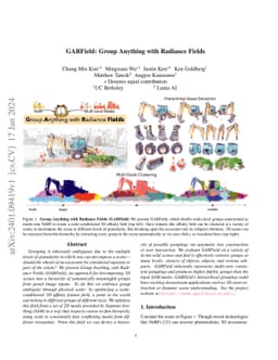 GARField: Group Anything with Radiance Fields