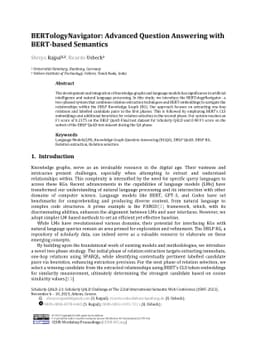 BERTologyNavigator: Advanced Question Answering with BERT-based
  Semantics
