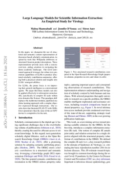 Large Language Models for Scientific Information Extraction: An
  Empirical Study for Virology