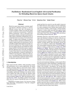 PuriDefense: Randomized Local Implicit Adversarial Purification for
  Defending Black-box Query-based Attacks