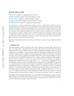 ZnTrack -- Data as Code