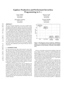 Cppless: Productive and Performant Serverless Programming in C++