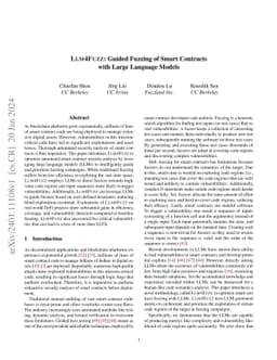 LLM4Fuzz: Guided Fuzzing of Smart Contracts with Large Language Models