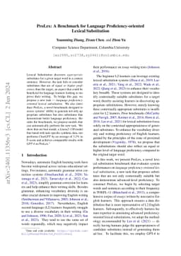 ProLex: A Benchmark for Language Proficiency-oriented Lexical
  Substitution
