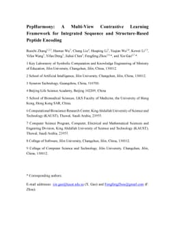 PepHarmony: A Multi-View Contrastive Learning Framework for Integrated
  Sequence and Structure-Based Peptide Encoding